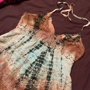 Hippie boho dress 2000s